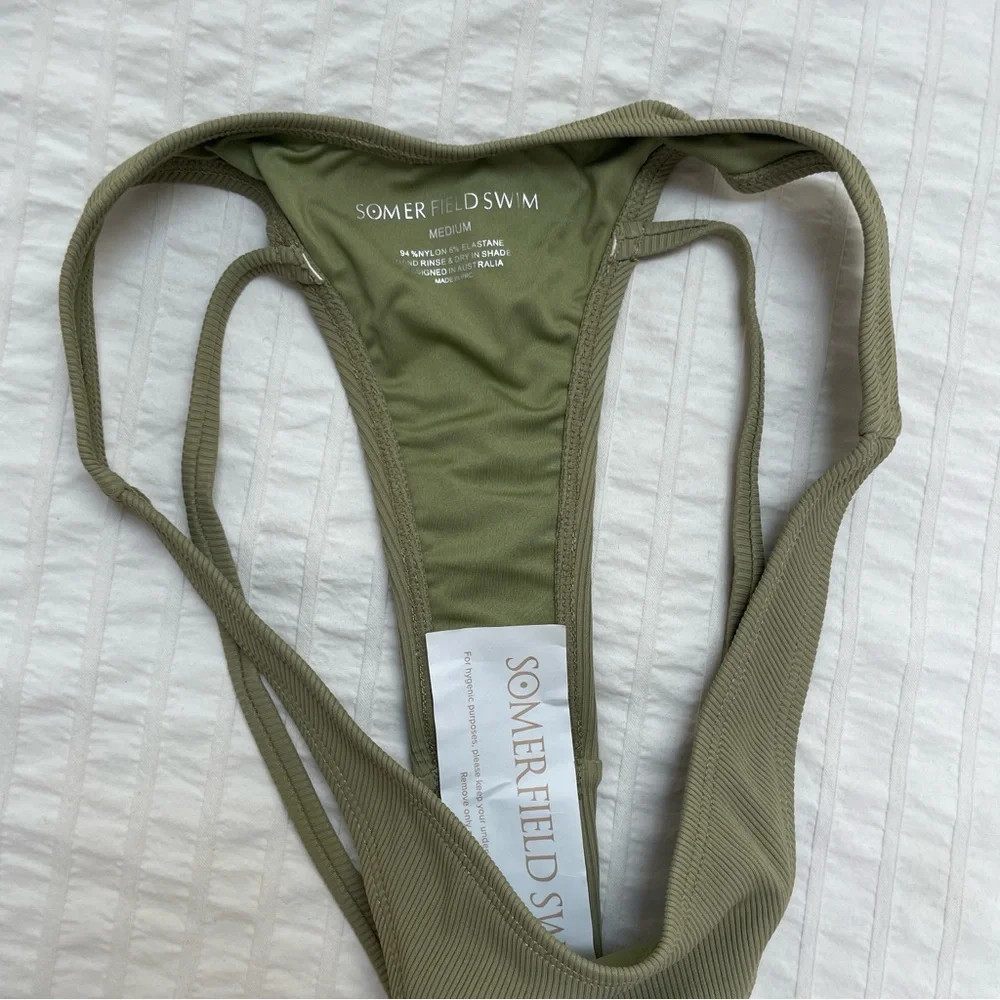 Somerfield Swim Ribbed Bikini Set - Picture 7 of 7